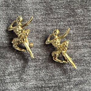 Vintage ballerina pins